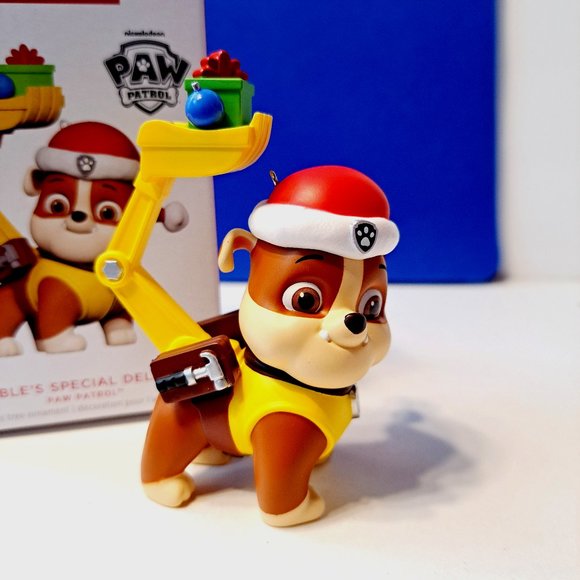Hallmark Keepsake Ornament - PAW Patrol Rubble's Special Delivery' 2023 … - Picture 1 of 8